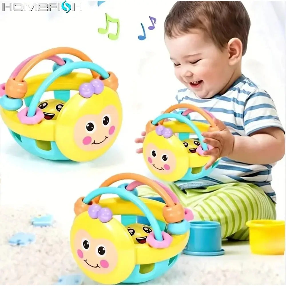 Toy Catch Ball Bendy Baby Walker Rattles