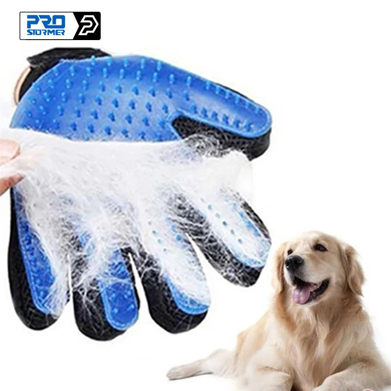 Pet Grooming Glove Brush