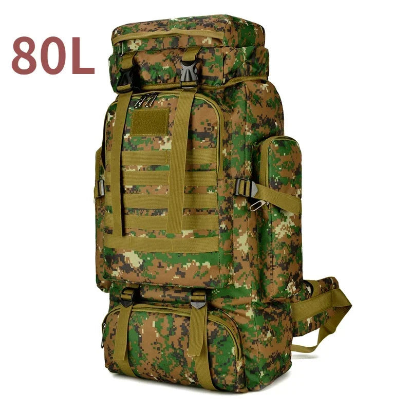 80L/100L Tactical Backpacks Large Rucksack