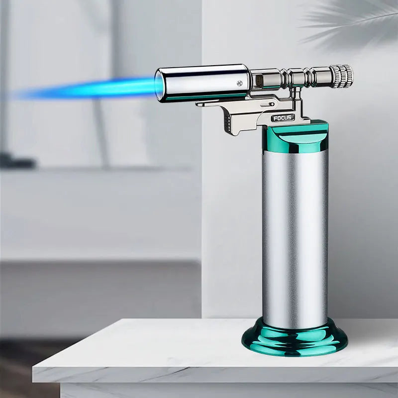 Powerful Windproof Blue Flame Jet Torch Gas Lighter