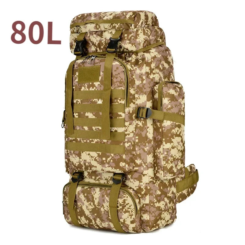 80L/100L Tactical Backpacks Large Rucksack