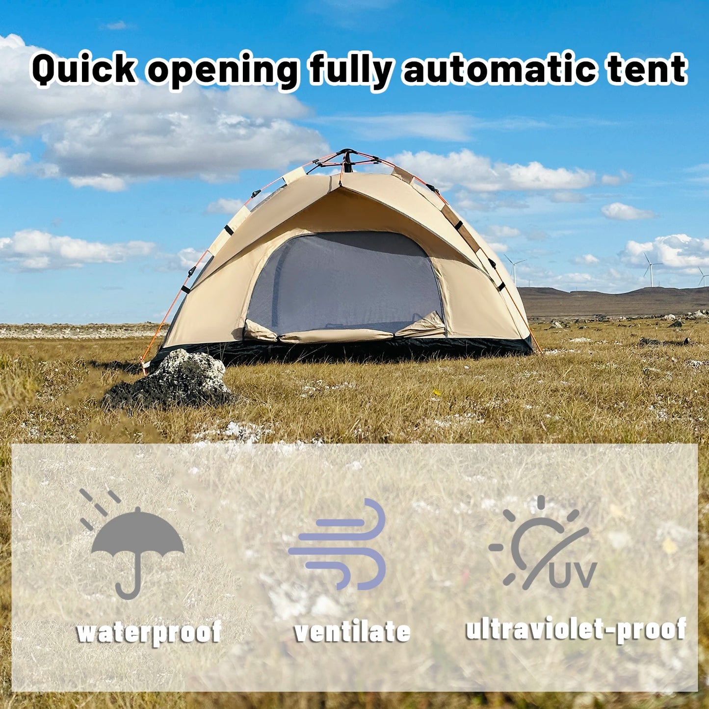Automatic Quick-opening Tent Rainproof Sunshine-proof