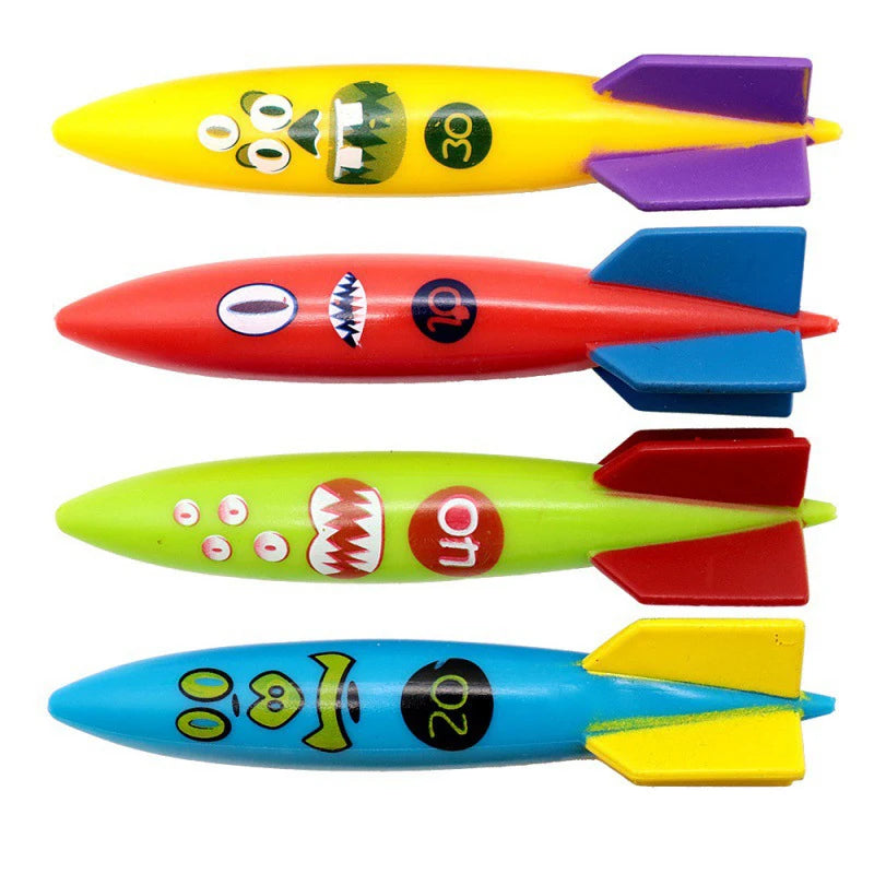 Diving Pool Toys for Kids Summer Swim Fun Pool Games Sinking Breath Closure Training