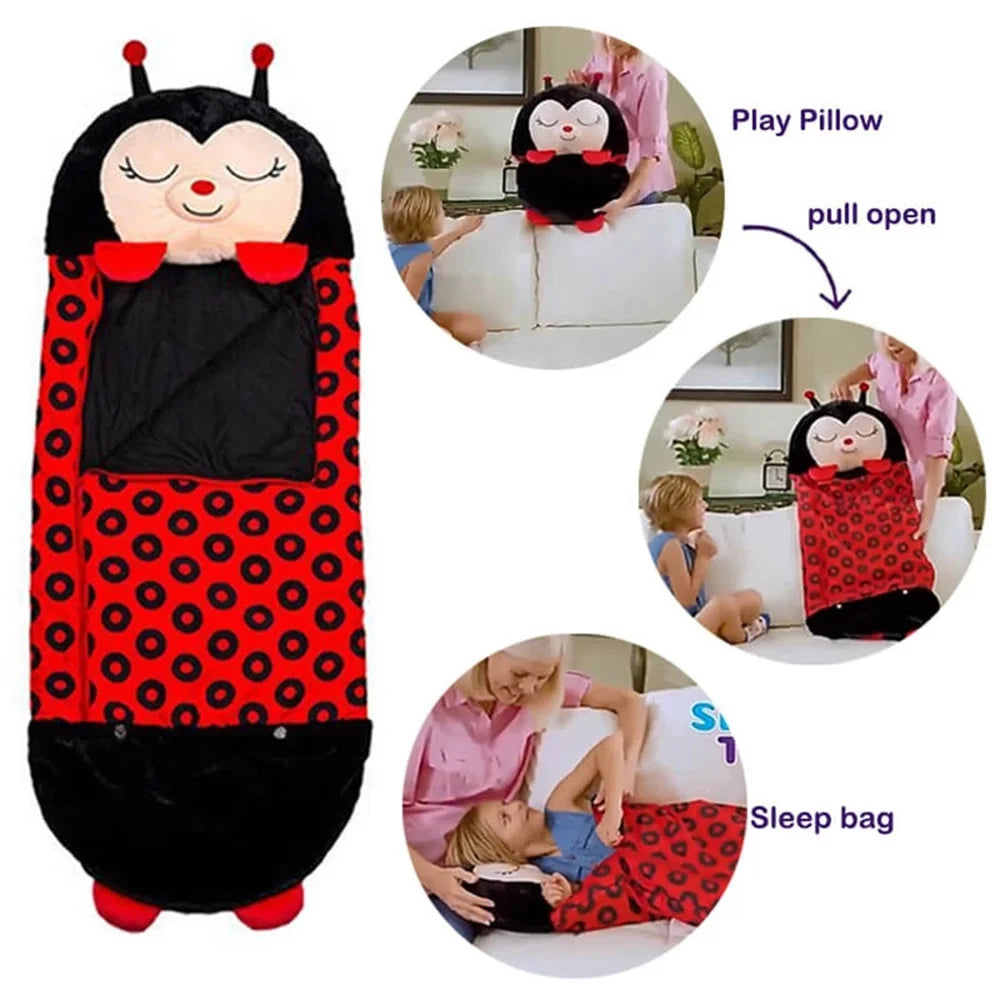 Children's Cartoon Sleeping Bag Pillow Sleep Sack