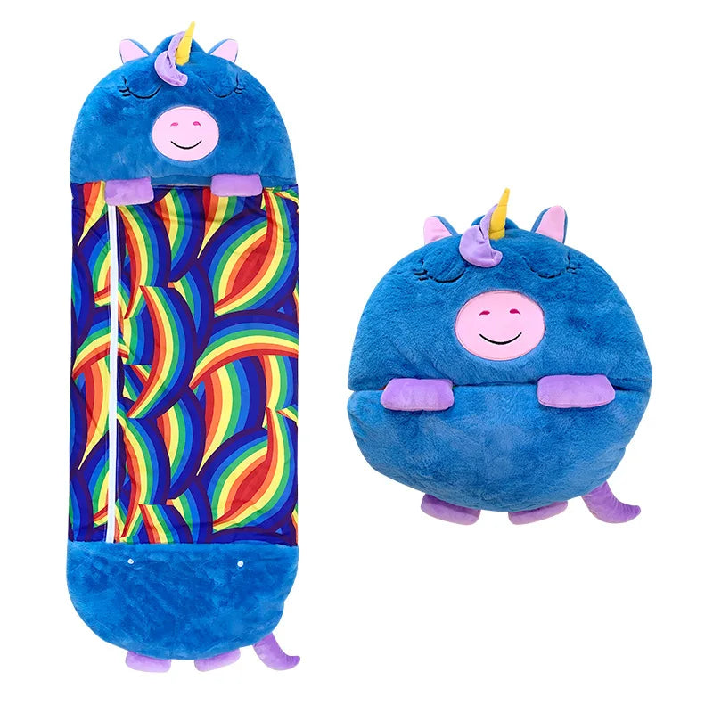 Children's Cartoon Sleeping Bag Pillow Sleep Sack