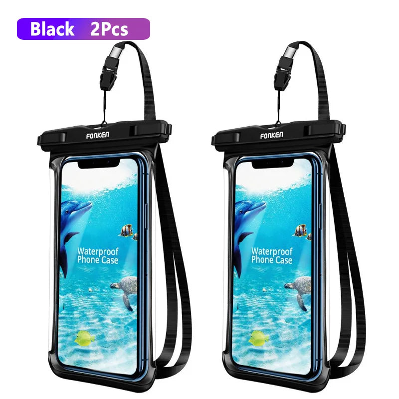 FONKEN Full View Waterproof Case for Phone