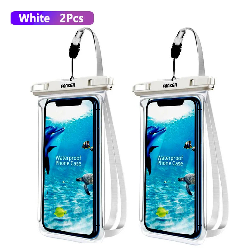 FONKEN Full View Waterproof Case for Phone