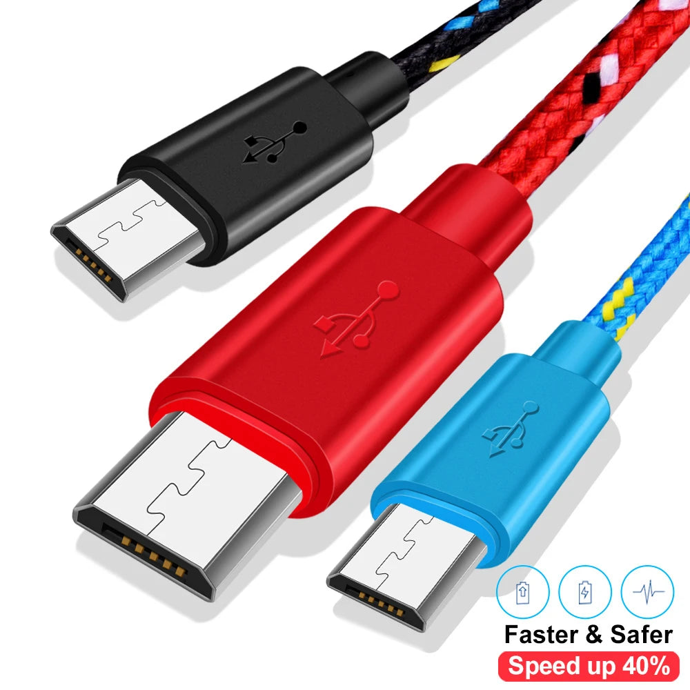 Micro USB Cable 1m/2m/3m