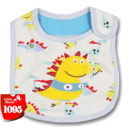 [Littles&Bloomz] Baby Feeding Bibs Waterproof Apron