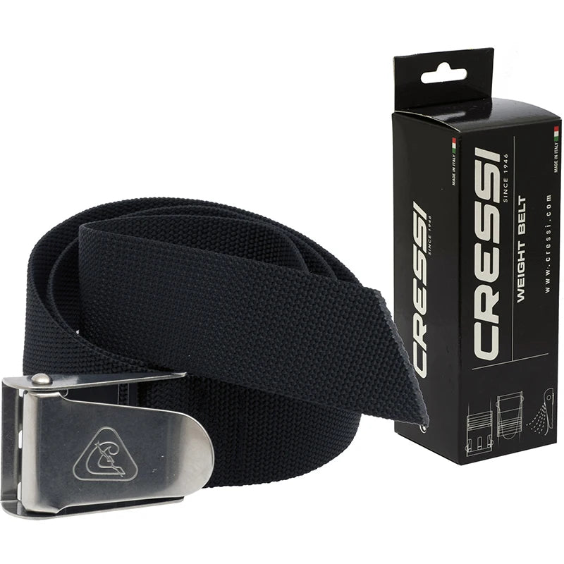 Cressi Quick Release Diving Weight Belt with Stainless Steel Buckle Scuba