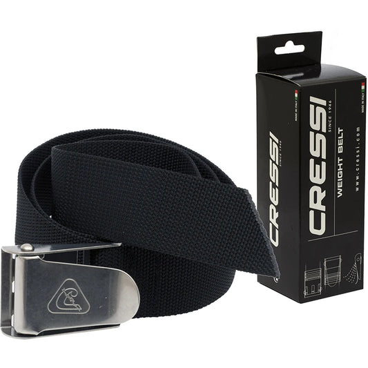 Cressi Quick Release Diving Weight Belt with Stainless Steel Buckle Scuba