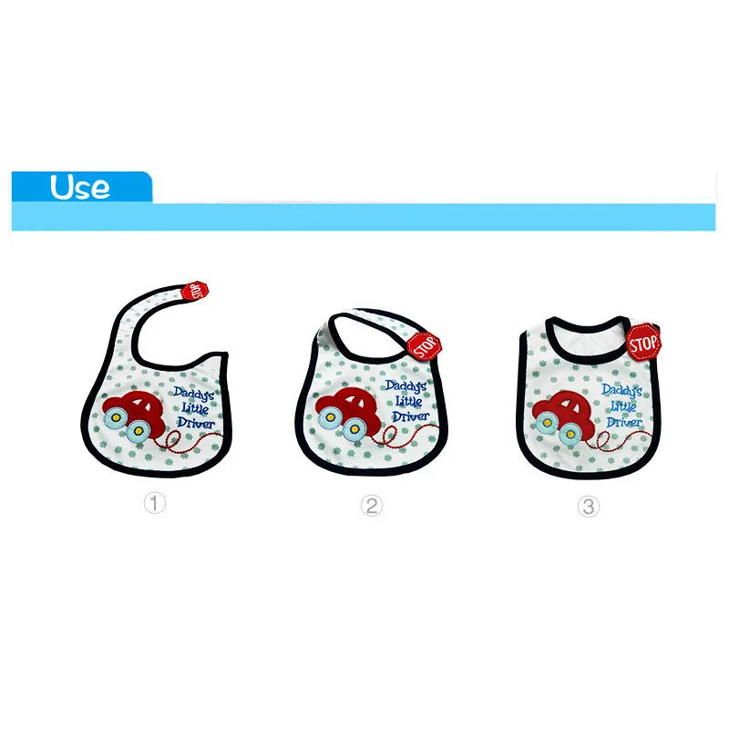 [Littles&Bloomz] Baby Feeding Bibs Waterproof Apron