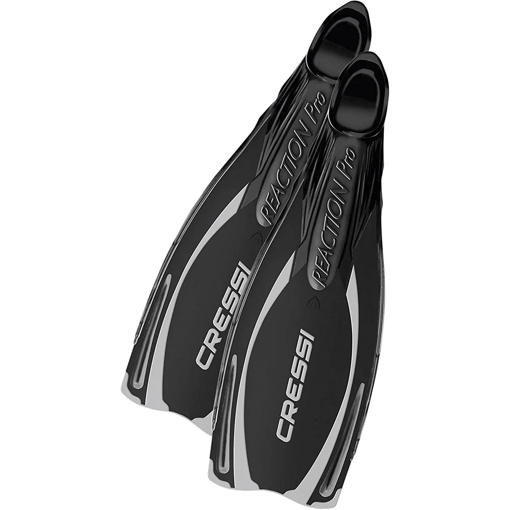Cressi Reaction Pro Scuba Diving Fins Full Foot Long Blade