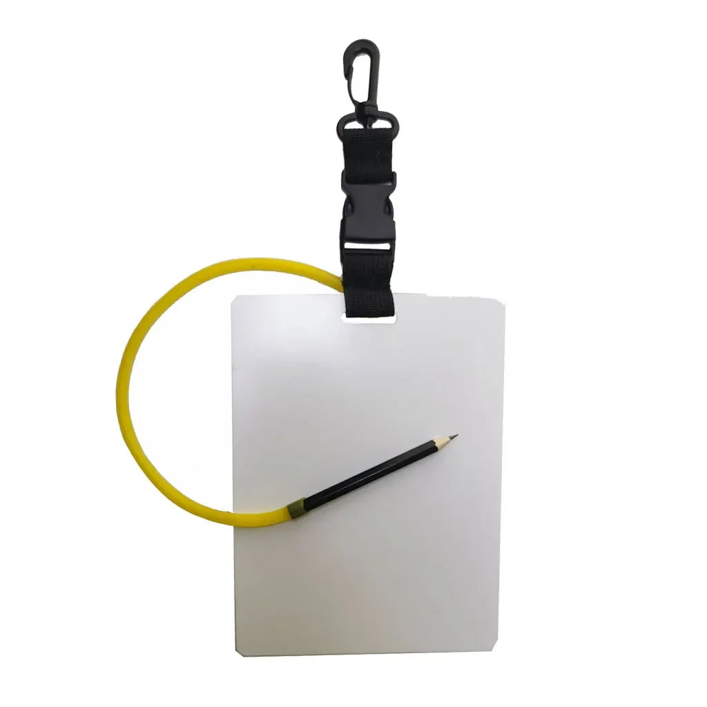Scuba Diving Writing Slate Underwater Wordpad