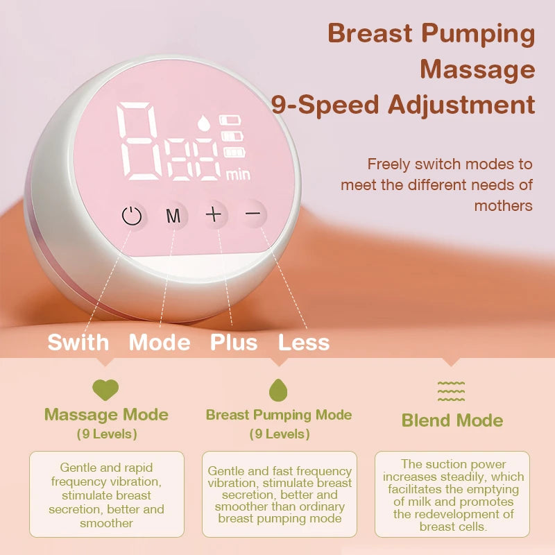 Dr Isla's Electric Breast Pump Intelligent Integrated High Suction Breast Pump
