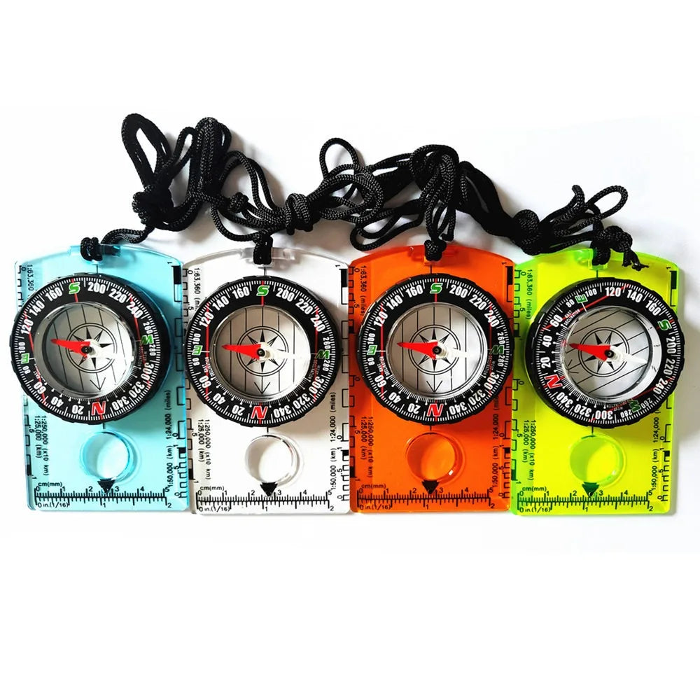 Waterproof Orienteering Compass for Map Reading