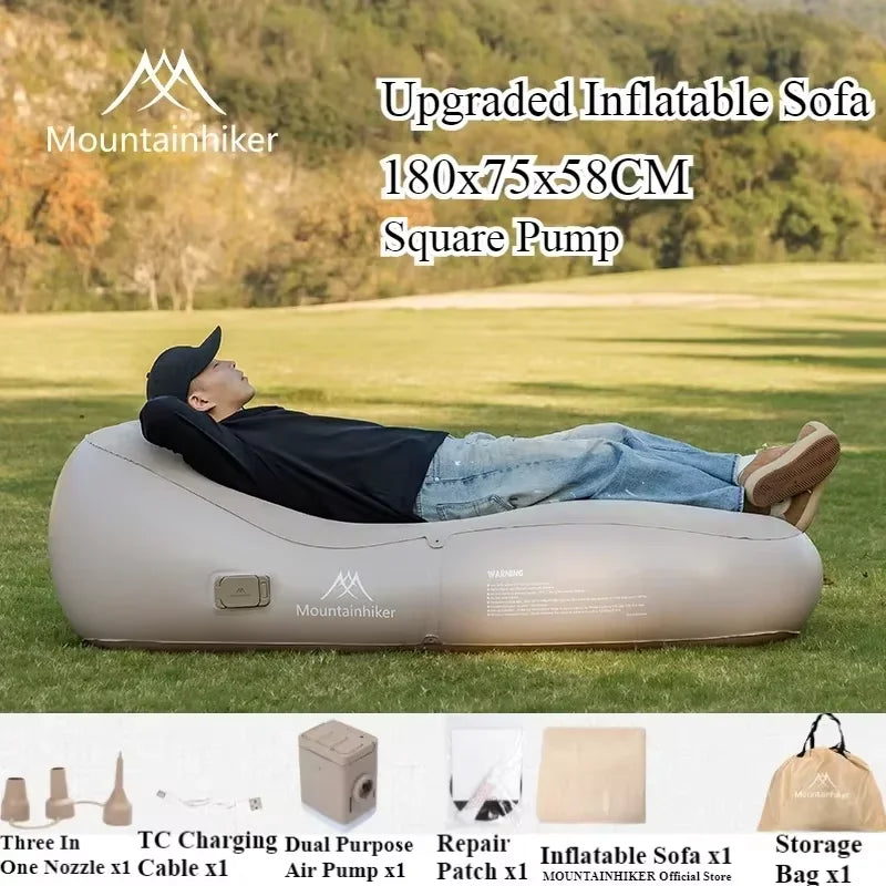MOUNTAINHIKER Fast Inflatable Air Sofa Bed