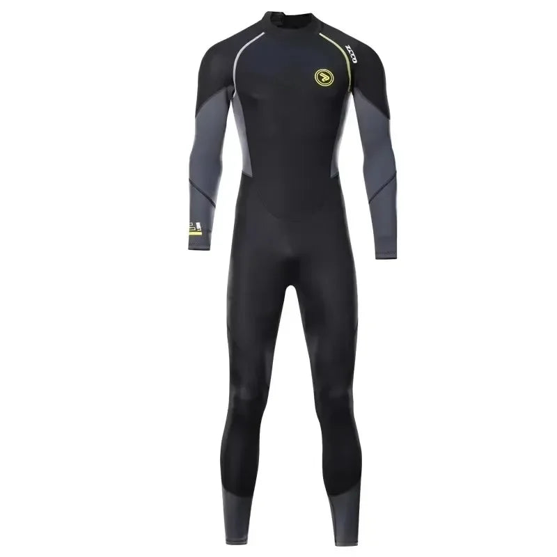 1.5mm Men's Long Wetsuit Neoprene Material Warm Lining