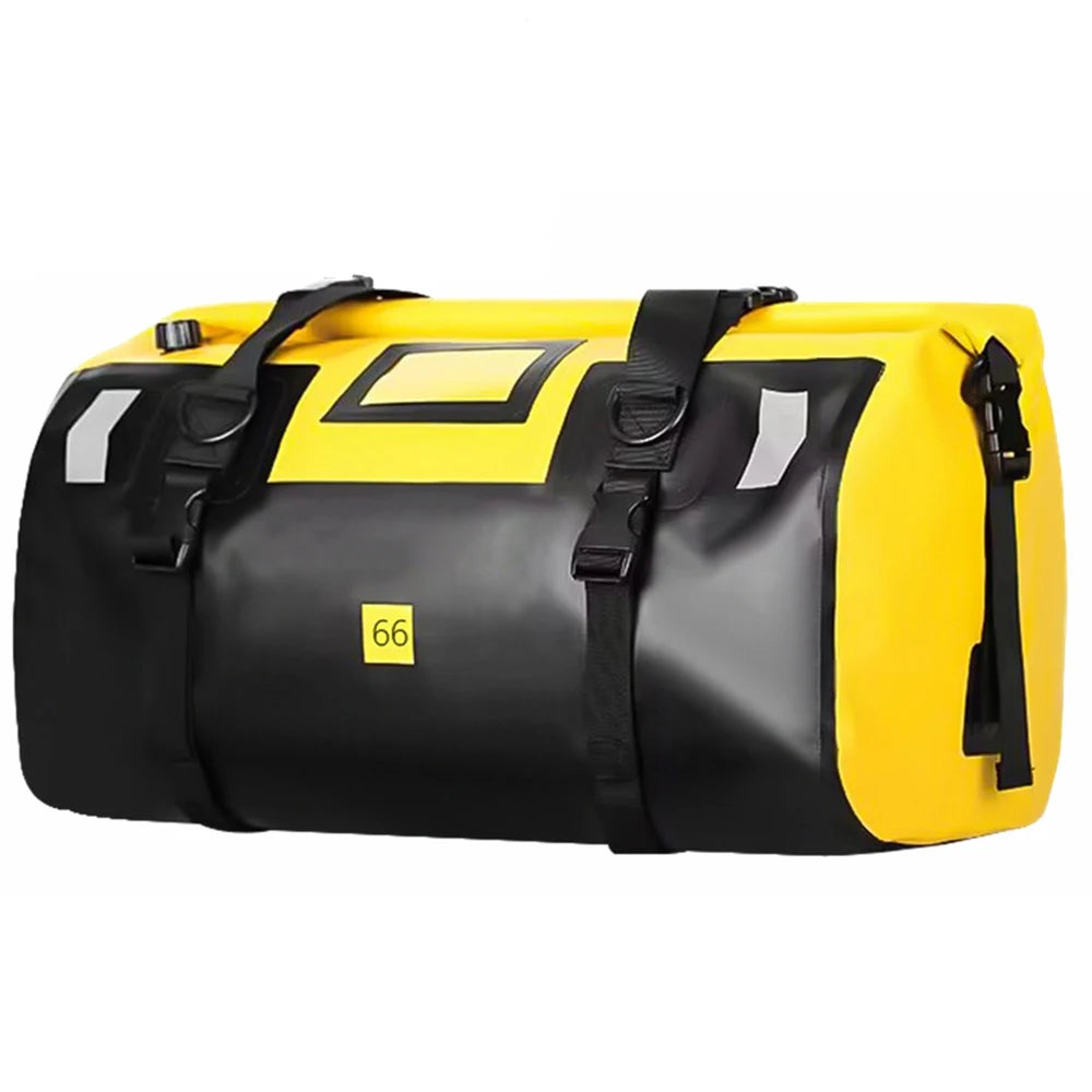Motorcycle Dry Bag Waterproof Reflective Tail Luggage