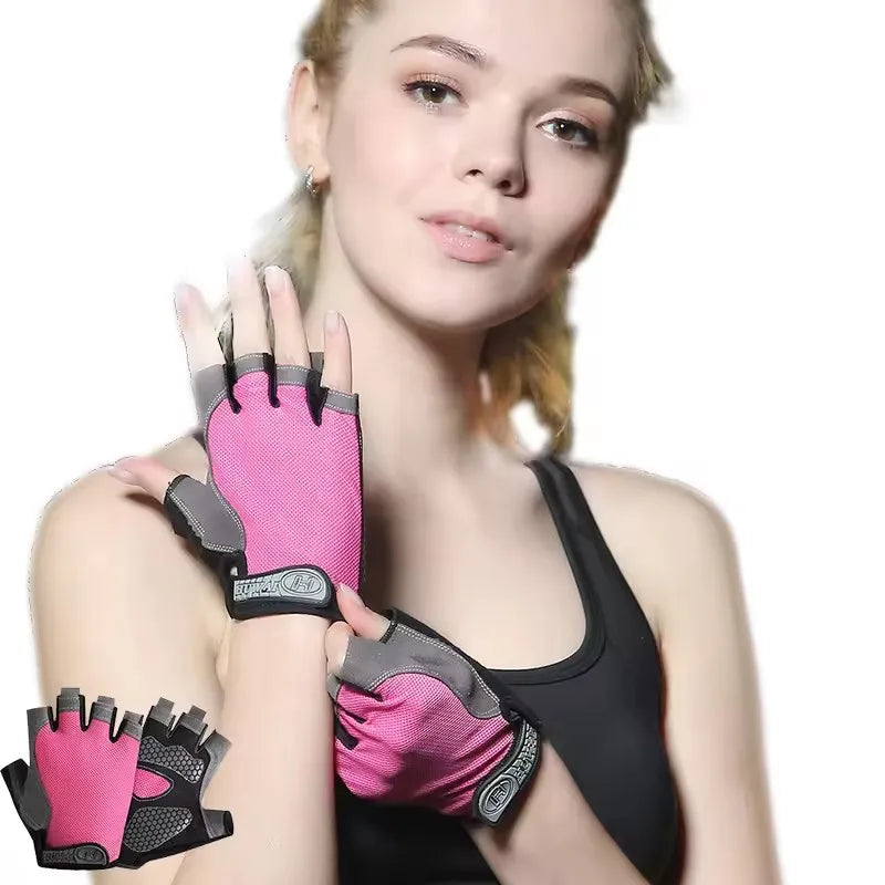 Breathable Anti-Slip Half Finger Gloves for Cycling for Men And Women