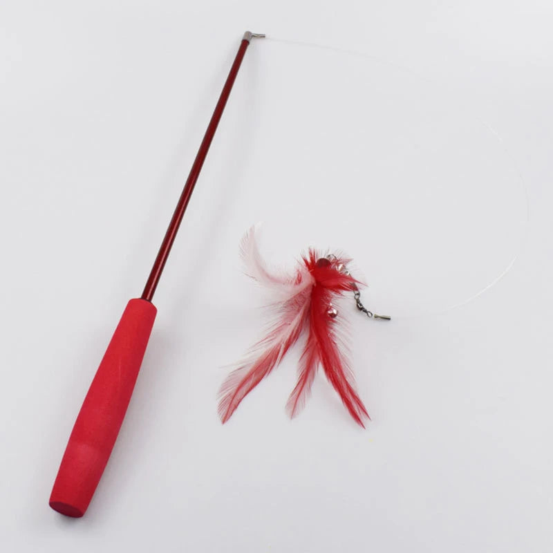 Cat Interactive Stick Teaser Toys