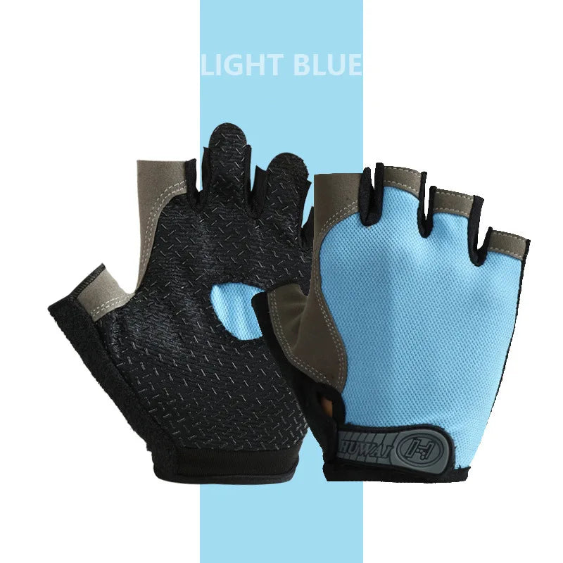 Breathable Anti-Slip Half Finger Gloves for Cycling for Men And Women