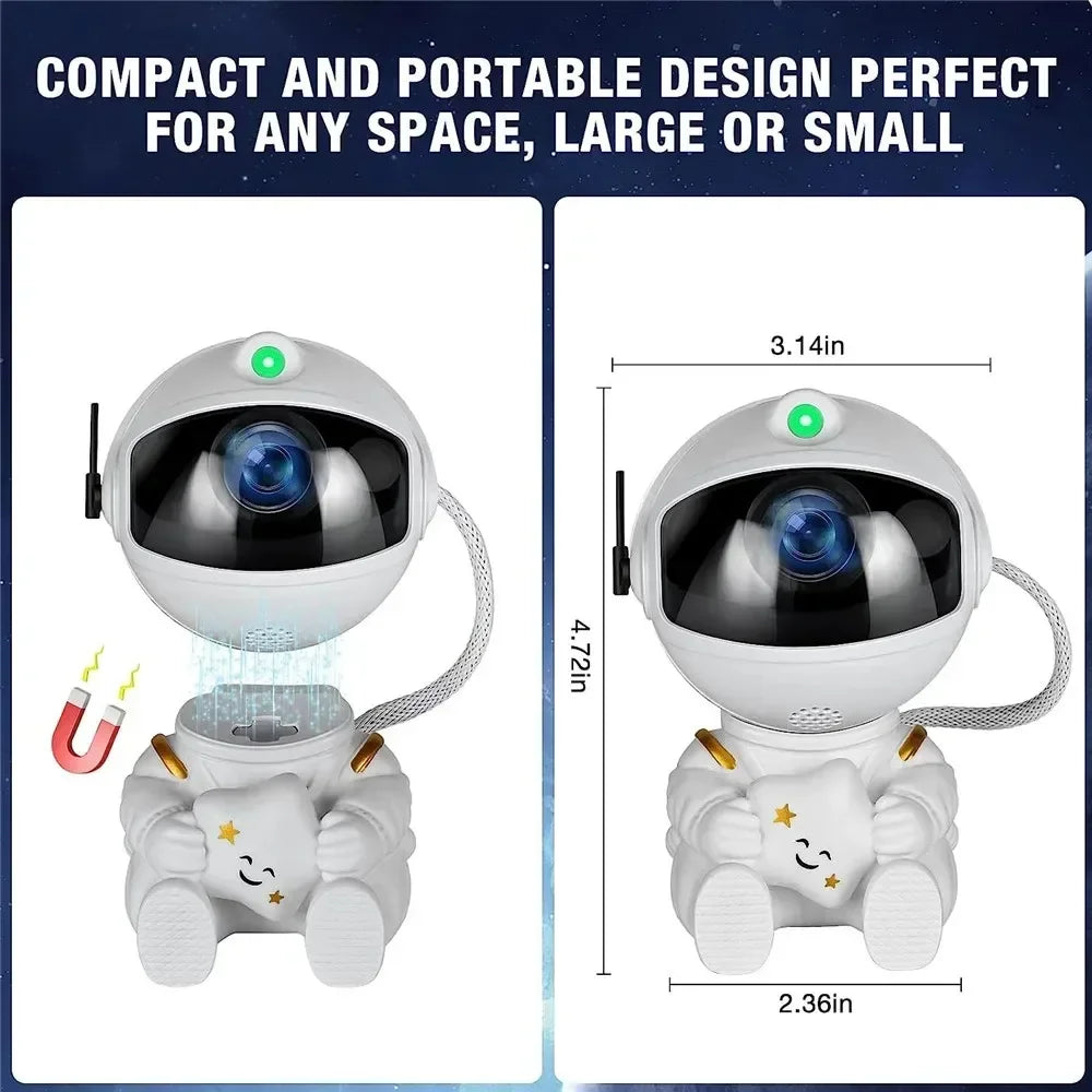 Galaxy Star Astronaut Projector LED Night Light