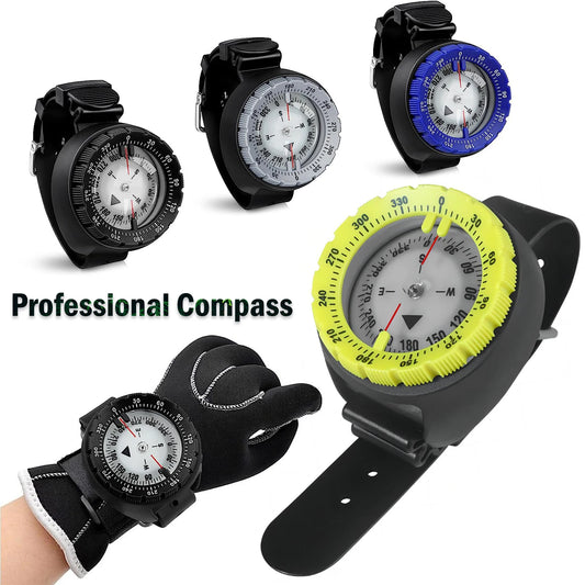 Underwater 50m Diving Compass Professional Watch