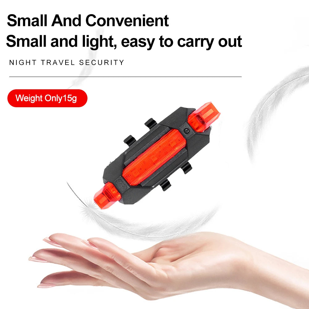 USB Rechargeable Bike Light Taillight