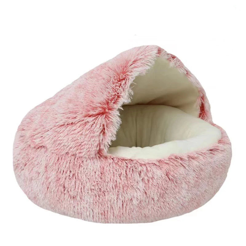 Cat Sleeping Nest Plush Bed