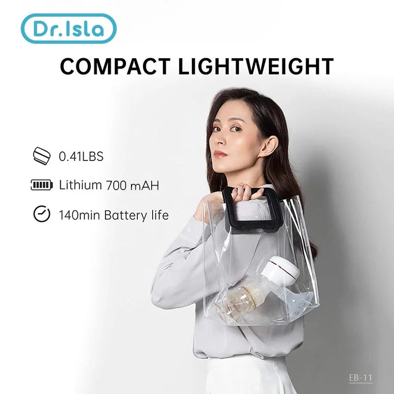 Dr Isla's Electric Breast Pump Intelligent Integrated High Suction Breast Pump
