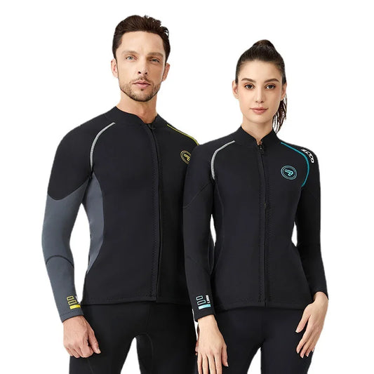 1.5MM Neoprene Wetsuit Men And Women Wetsuit Jacket