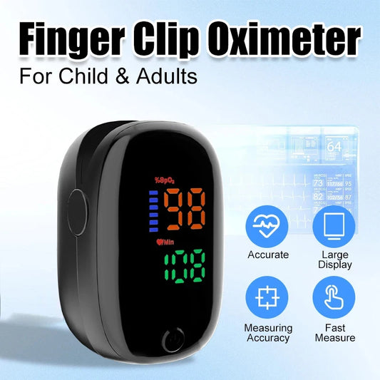 Oximeter Digital Fingertip Pulse Blood Oxygen Saturation Meter SPO2
