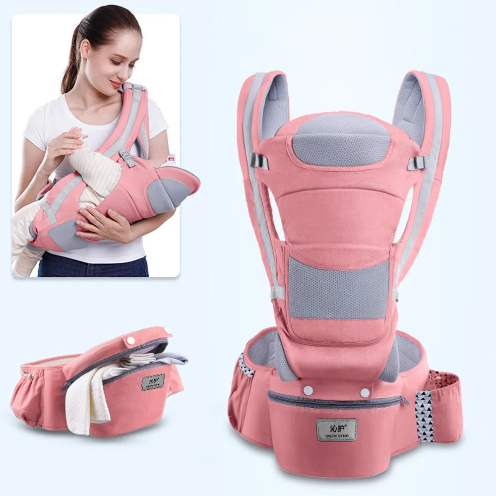 Newborn Ergonomic Baby Carrier Backpack Hipseat