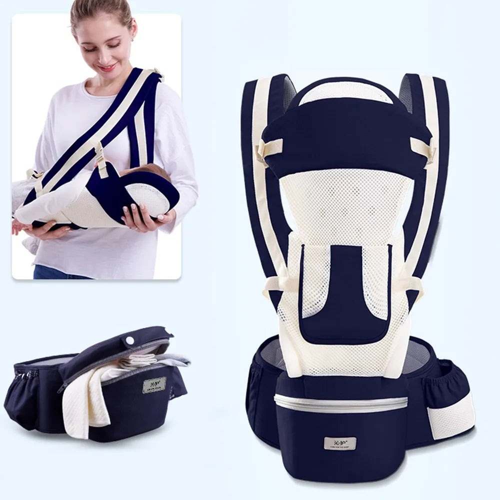 Newborn Ergonomic Baby Carrier Backpack Hipseat