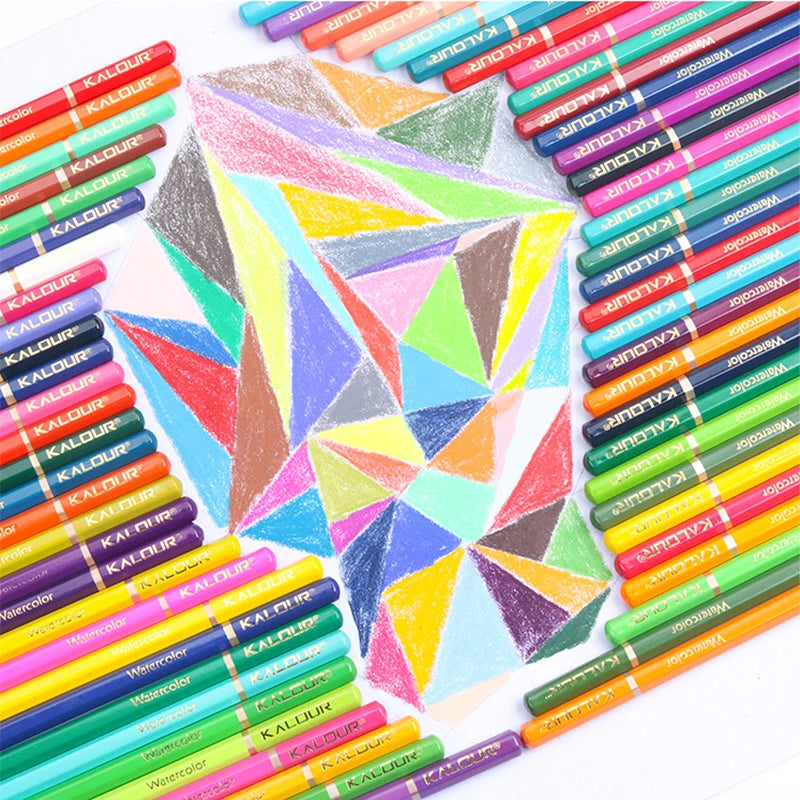 KALOUR Oil Colored Pencils Set Professional Drawing