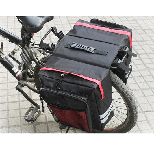 MTB Bicycle Carrier Bag Rear Rack Bike Trunk Bag