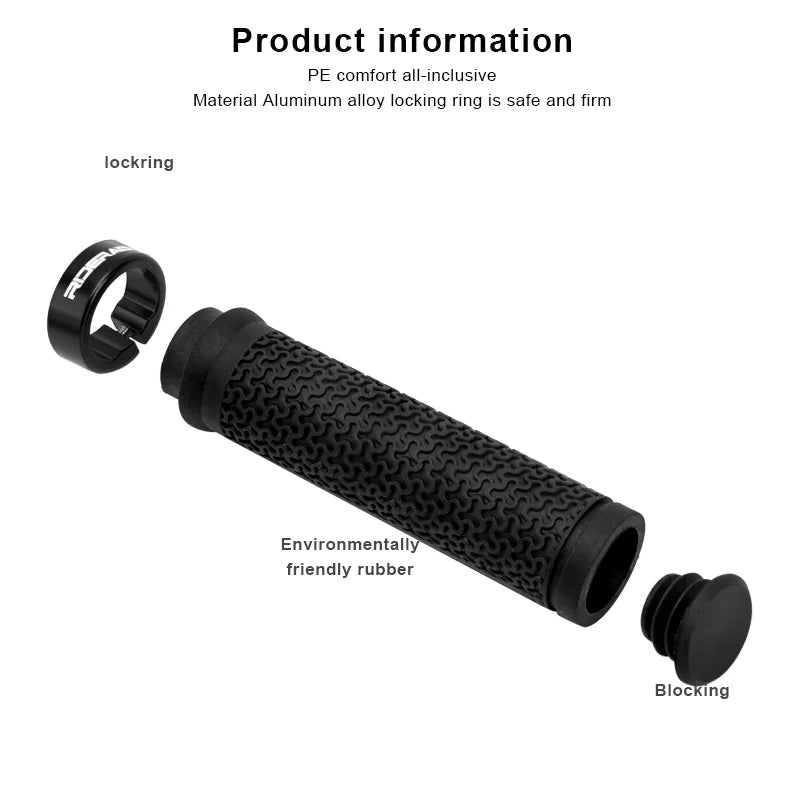 Bicycle Handle Bar Grips Locking Handlebar Cover