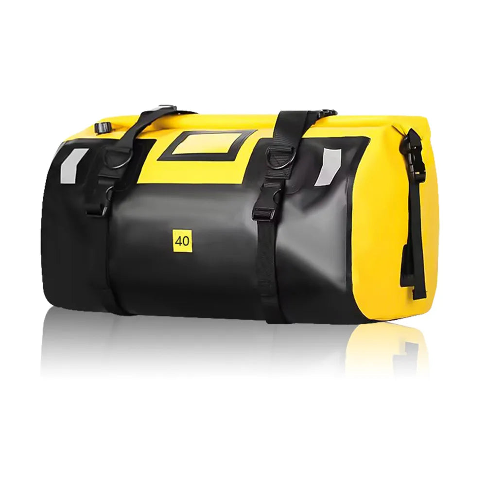 Motorcycle Dry Bag Waterproof Reflective Tail Luggage