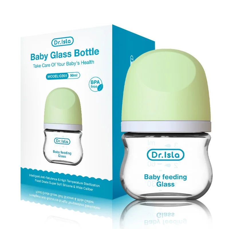 Newborn Feeding Bottles 90ML/160ML Anti-flatulence Milk Feeding Bottles