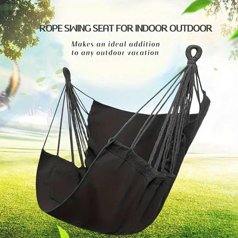 Single Fabric Hammock Chair