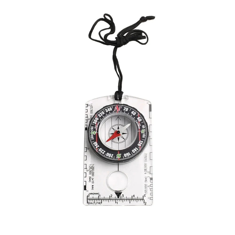 Waterproof Orienteering Compass for Map Reading