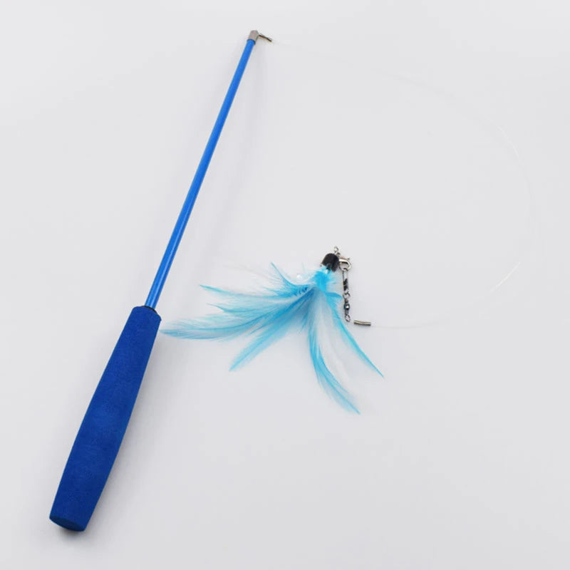 Cat Interactive Stick Teaser Toys