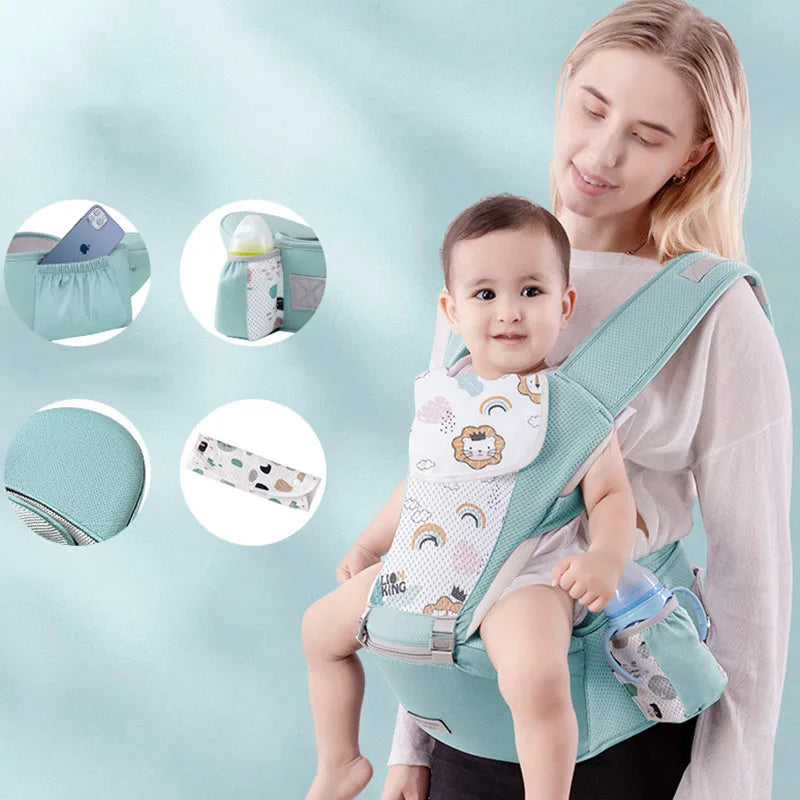 Newborn Ergonomic Baby Carrier Backpack Hipseat