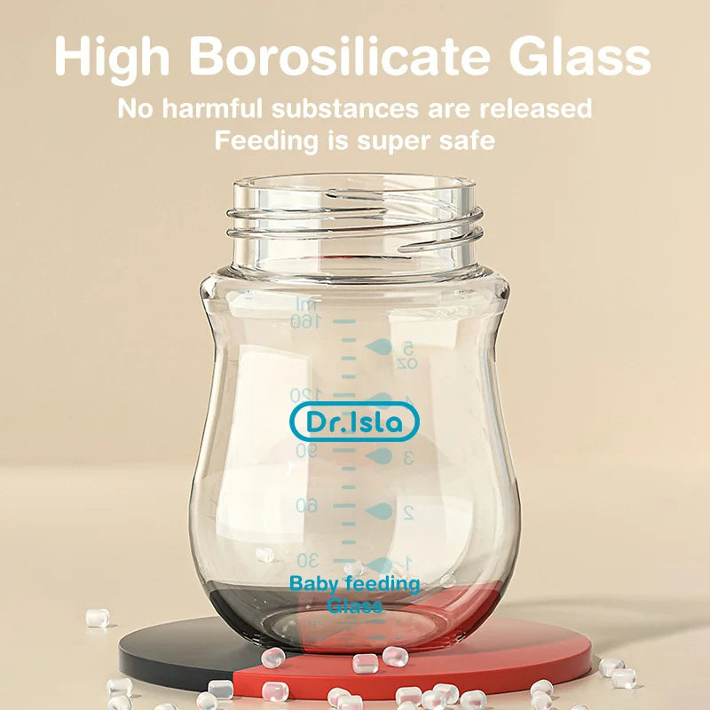 Newborn Feeding Bottles 90ML/160ML Anti-flatulence Milk Feeding Bottles