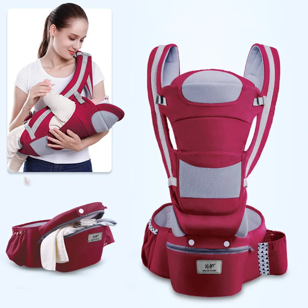 Newborn Ergonomic Baby Carrier Backpack Hipseat