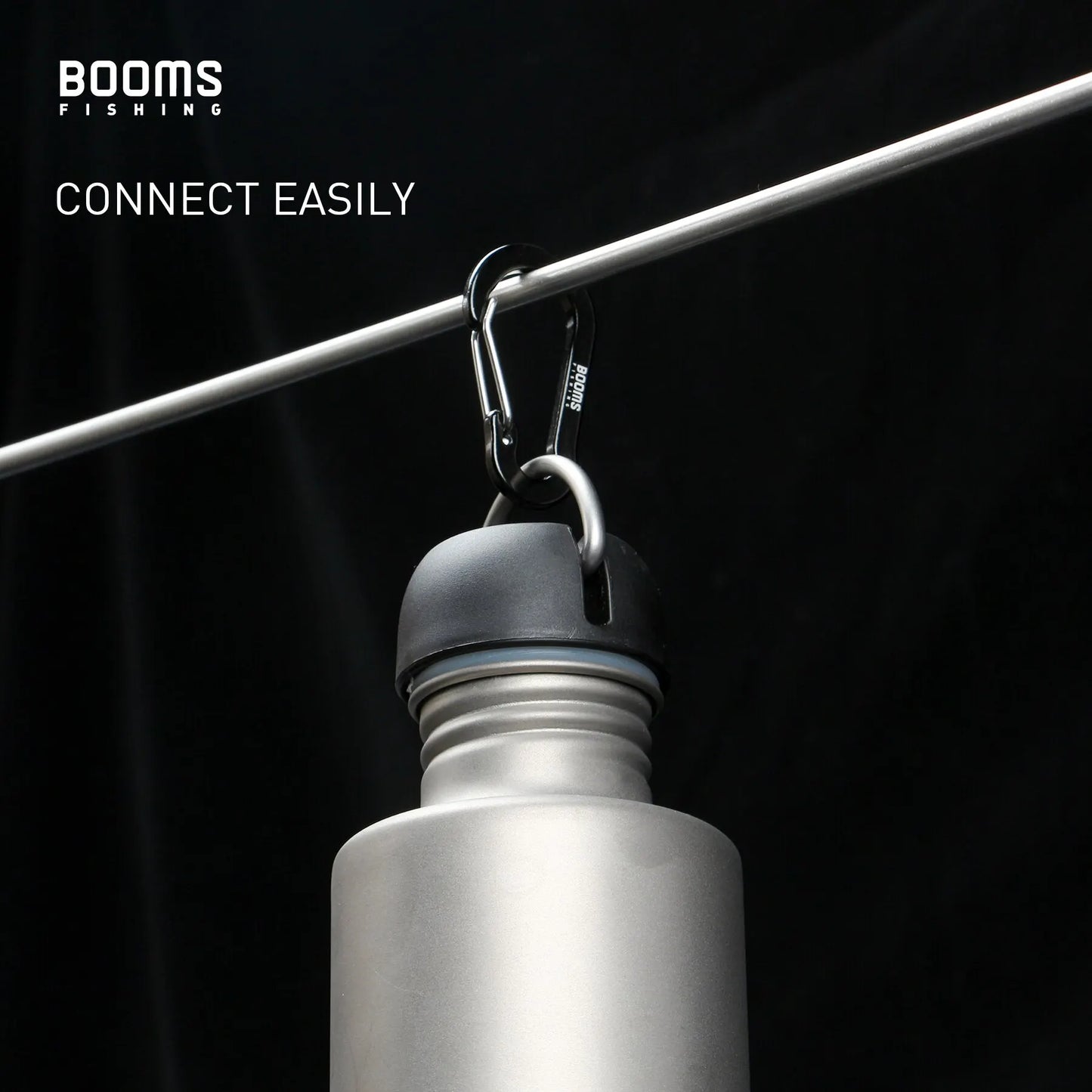 Booms CC1 6Pcs Aluminum Alloy Carabiner Keychain
