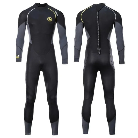 1.5mm Men's Long Wetsuit Neoprene Material Warm Lining