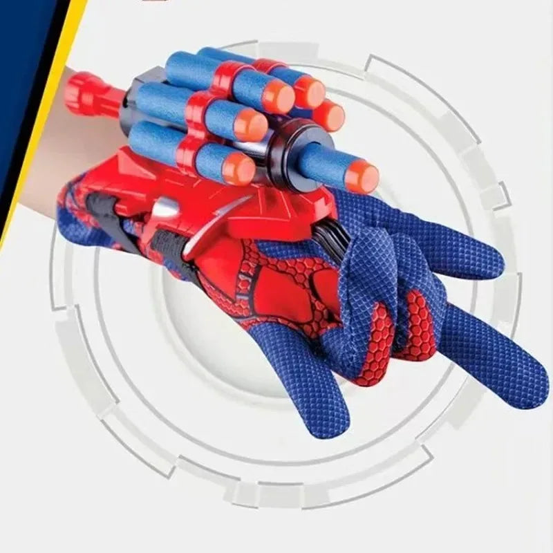 Wrist Mounted Spidey Soft Bullet Launcher
