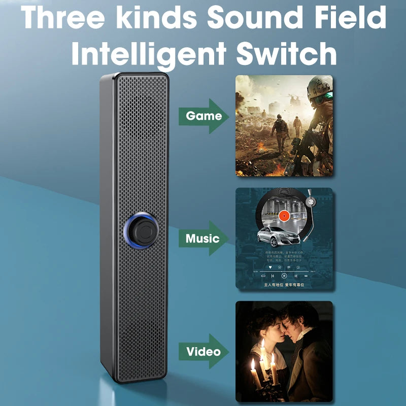 Bluetooth 4D Surround Speaker Home Theater Sound System